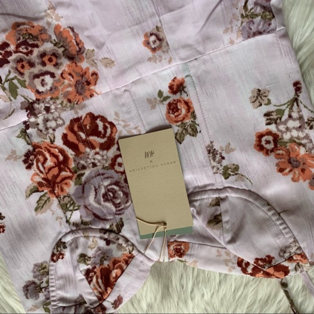 NWT Brock Collection x H&M Floral Dress S M - Picture 15 of 16